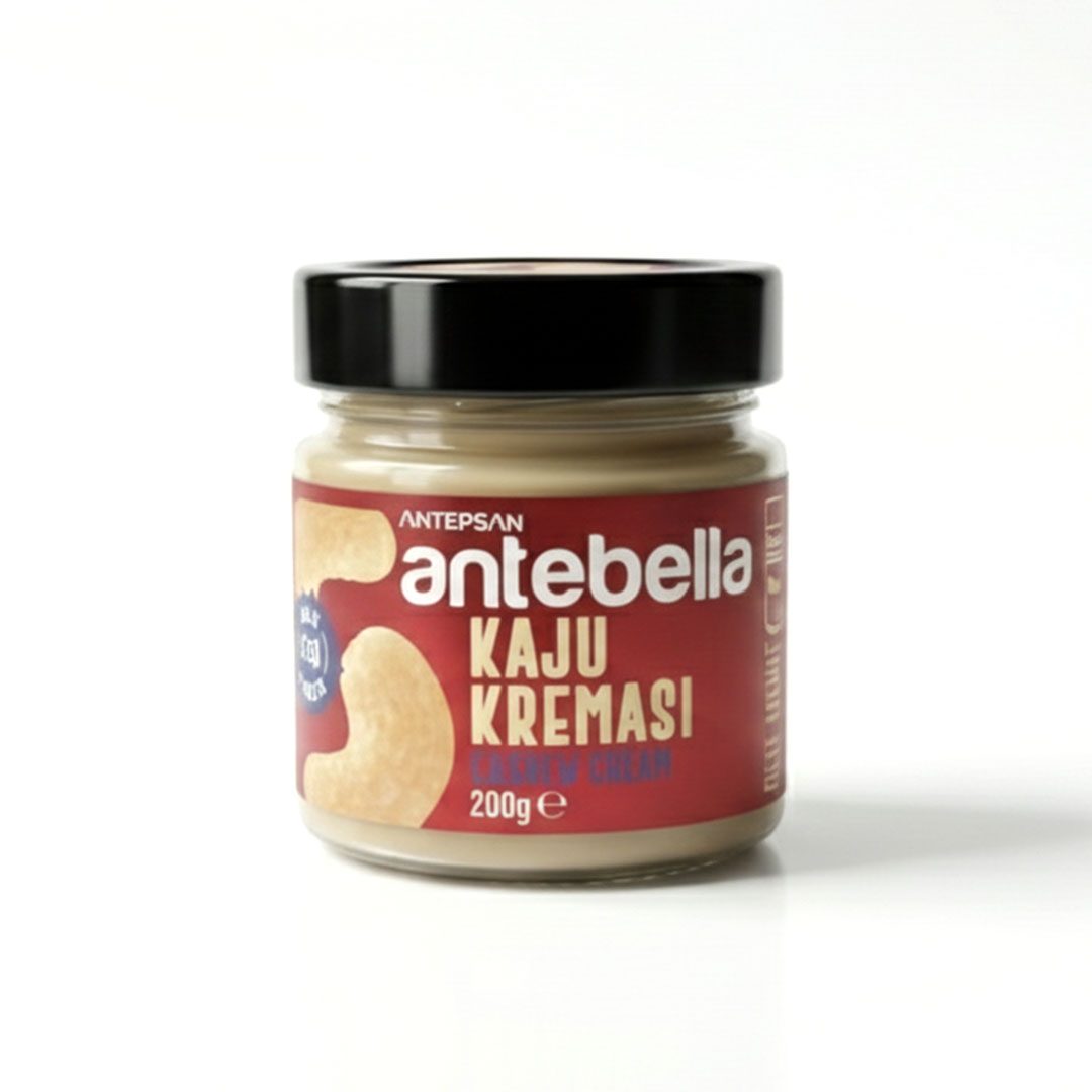 Antebella namaz od indijskog oraha. Na slici je tegla sa kremom od indijskog oraha.